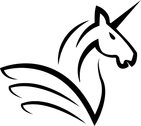 Голова единорога раскраска