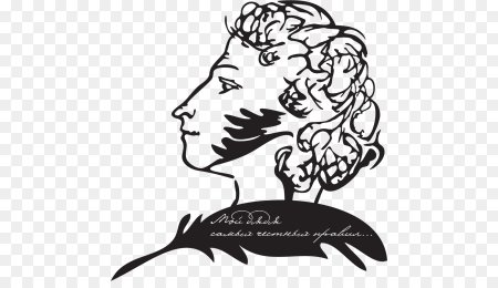 Александр Сергеевич Пушкин профиль