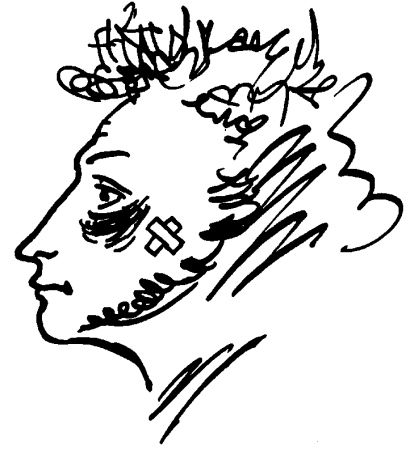 Александр Сергеевич Пушкин профиль