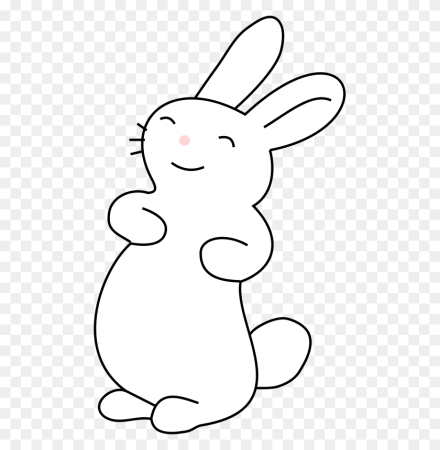 Заяц раскраска