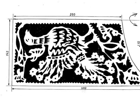 Выпиливание электролобзиком чертежи