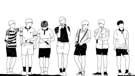 BTS контур