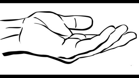 Рука контур