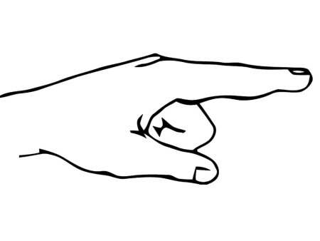 Нарисовать пальцы