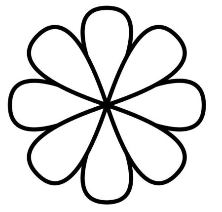 Цветок с семью лепестками