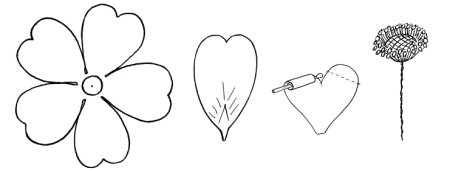 Рисуем лепестки цветов