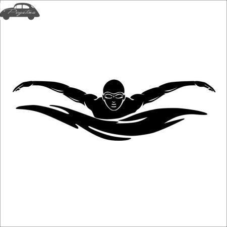 Плавание силуэт