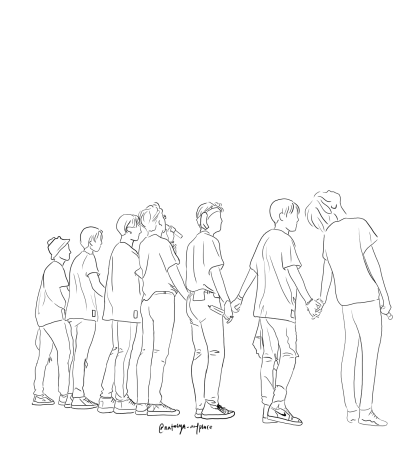 Силуэты БТС