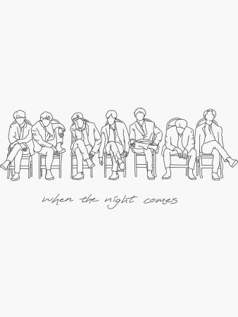 Силуэты БТС