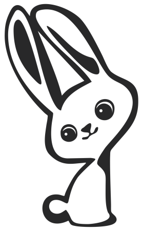 Стилизованный заяц