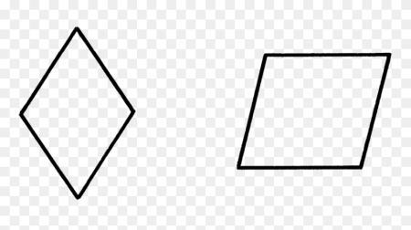 Геометрические фигуры черно белые