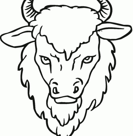 Бизон силуэт