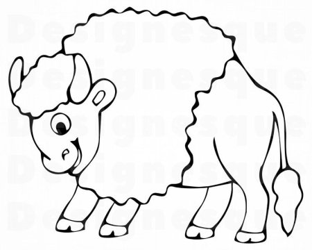 Горный ЗУБР раскраска