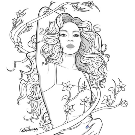 Раскраска для девочек