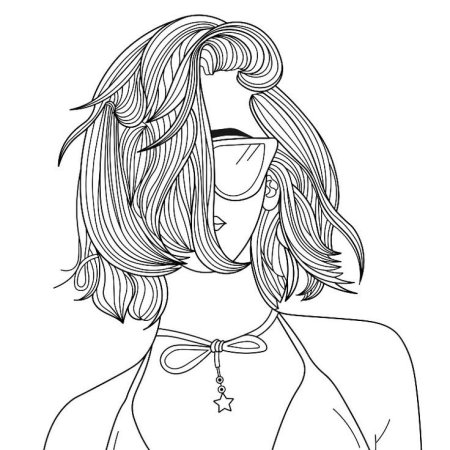 Контур человека