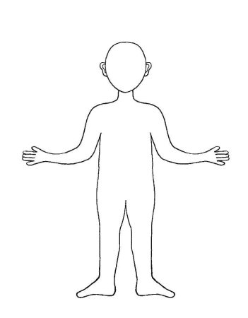 Трафареты кукол для рисования