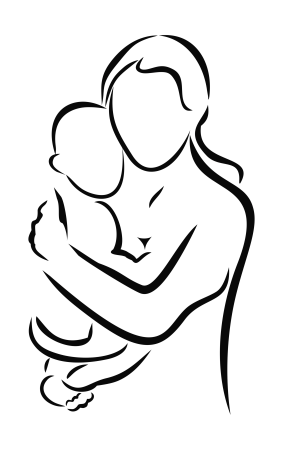 Мама картинка для детей раскраска