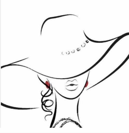 Женщина в шляпе