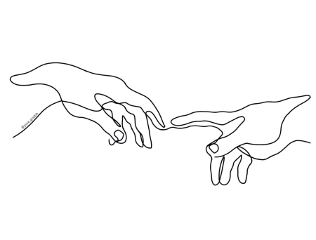 Руки одной линией