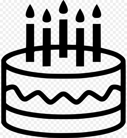 Значок праздничного торта