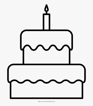 Тортик для срисовки лёгкие