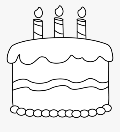 Торт трафарет для рисования