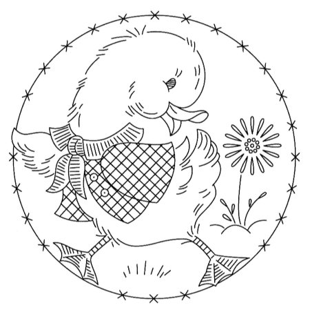 Трафареты для вышивки гладью животные