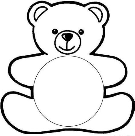 Рисунок медвежонка карандашом для детей легкий