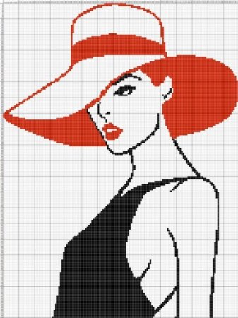 Силуэты для вышивания