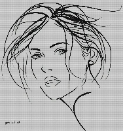 Контурное Вышивание