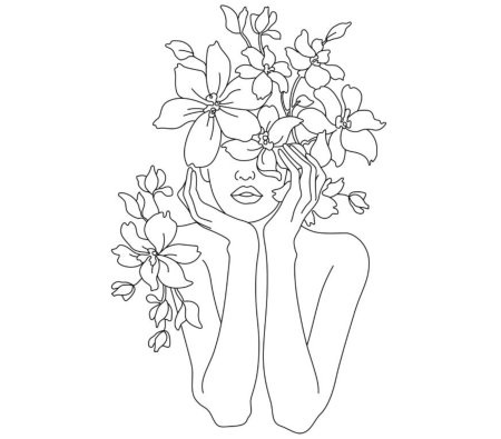 Контурные рисунки