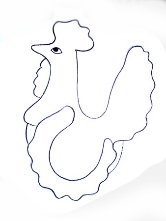 Дымковская игрушка петушок раскраска для детей