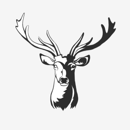 Олень Векторная Графика