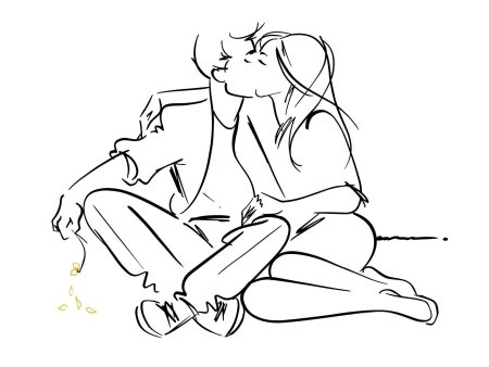 Любовные позы для срисовки