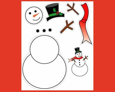 Снеговик раскраска