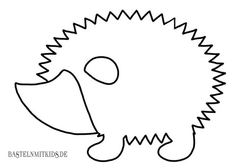 Еж карандашом для детей