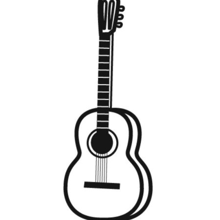 Гитара силуэт