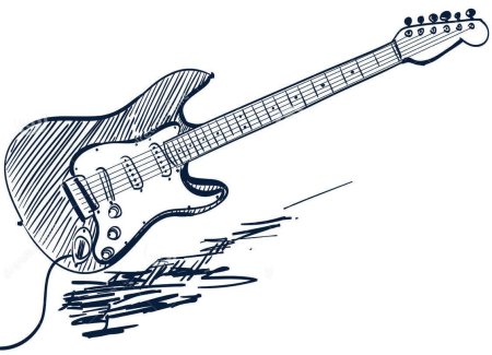 Бас гитара контур