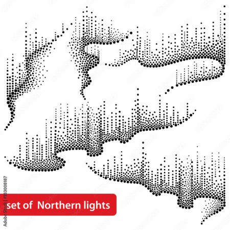 Северное сияние Графика