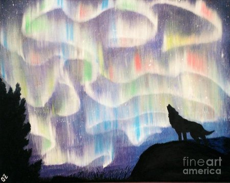 Северное сияние декорации