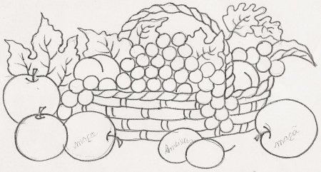 Натюрморт раскраска