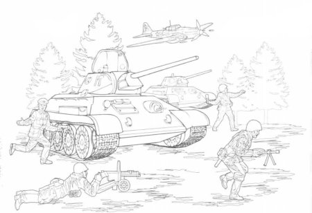 Раскраска война