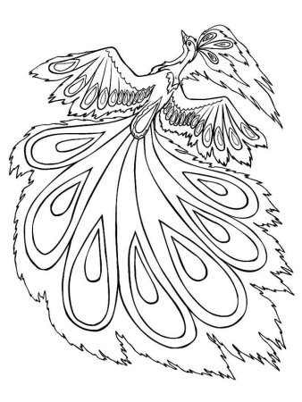 Павлины орнамент