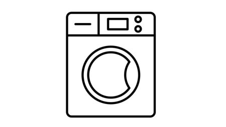 Стиральная машинка раскраска для детей