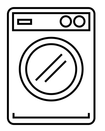 Стиральная машина схематично
