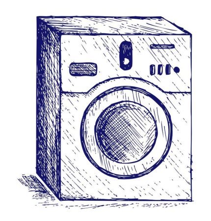 Стилизованная стиральная машина