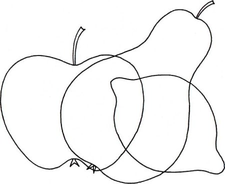 Лук раскраска