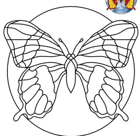 Трафареты цветов для росписи по стеклу