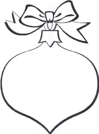 Елка с игрушками раскраска