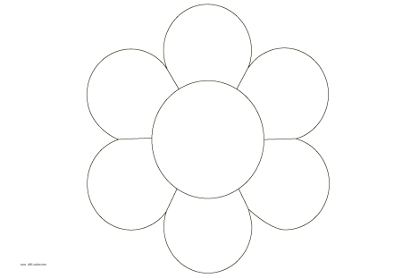 Черно белые цветочки для детей